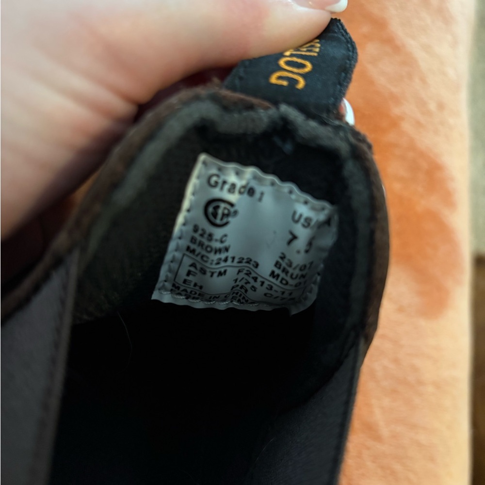 Women's Brown Work Boots